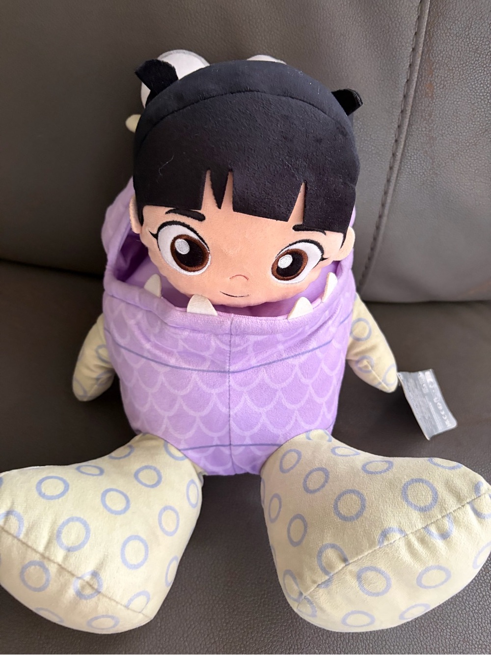 2024 Disney Parks Monsters Inc BOO Big Feet 10” Plush Toy NWT